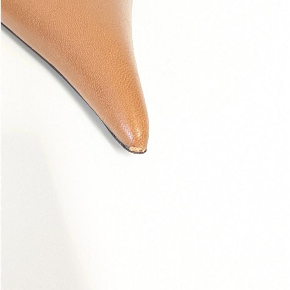 Saint Laurent Élysée 105 Pumps Womens EU40/US10 Smooth Leather Stiletto Heels - Picture 4 of 15